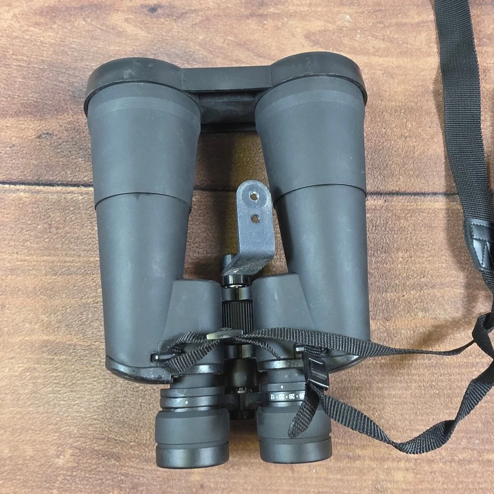 Tasco Binoculars 12x-60x70mm Zoom Black Good 124RB-1 Fully Coated with Case